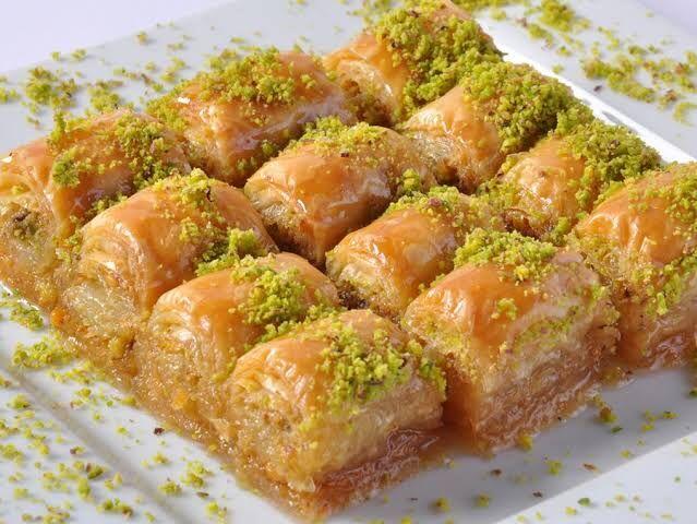Pistachio Baklawa